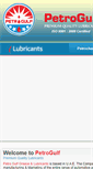 Mobile Screenshot of petrogulflube.com