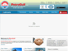 Tablet Screenshot of petrogulflube.com